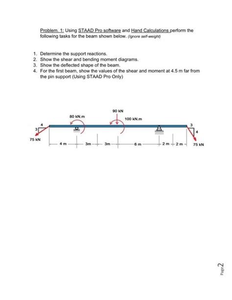 basic staad pro problems 的图像结果