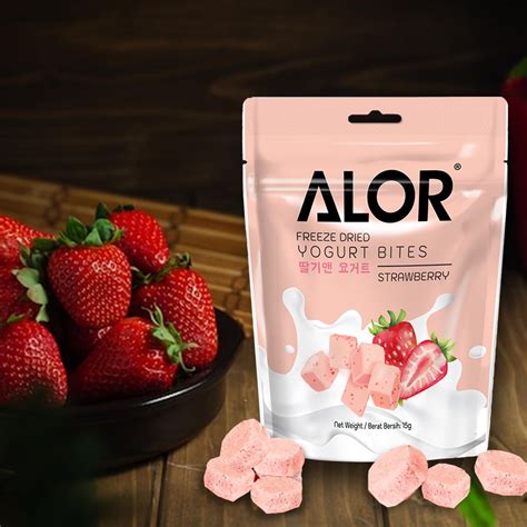 ALOR Freeze Dried Yogurt Bites 15g - Delight in Every Bite! Available ...