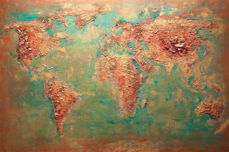 Artistic World Map 的图像结果