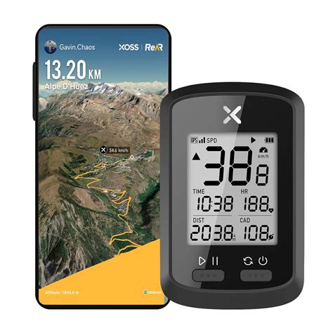 Buy XOSS Bike GPS Computer G+ Wireless Speedometer Odometer Cycling ...