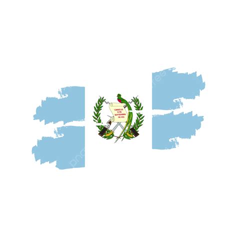 Guatemala Flag Watercolor Painted Brush Vector Desing, Guatemala Flag ...