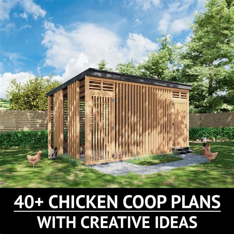 DIY Chicken Coop Plans: 40+ Free Beginner Designs - Easy Coops™