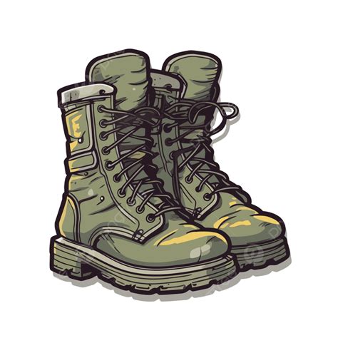 Armored Boots Clipart