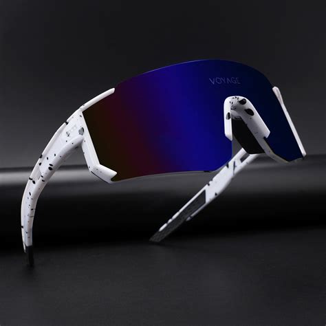 Drift Polarized Sunglasses (Blue Lens | White Frame - PMG5600)