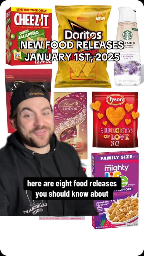 snachwithzach | Here are eight food releases headed to stores for the ...