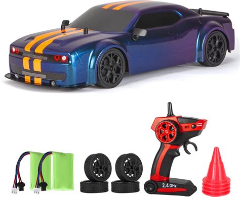iBliver RC Drift Car, 1:14 Remote Control Car 4WD Drift RC Cars Vehicle 28km/h High Speed Racing ...