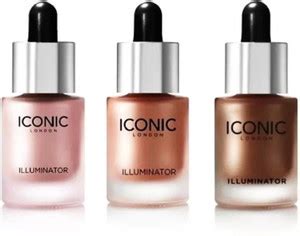 Pinaka Iconic London Highlighter Glow, Bloosom And Shine Highlighter ...
