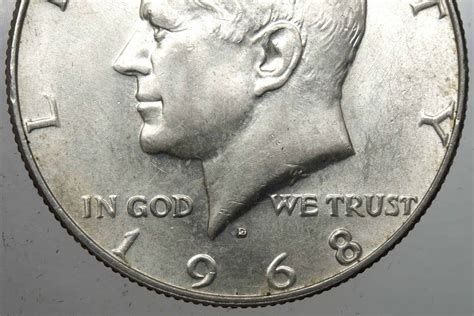 1968 Half Dollar Value: are "D", "S" mint mark worth money?