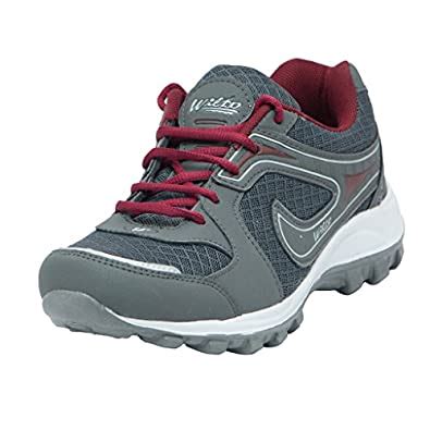 Buy Asian shoes Men's Grey Mesh Running Shoes at Amazon.in