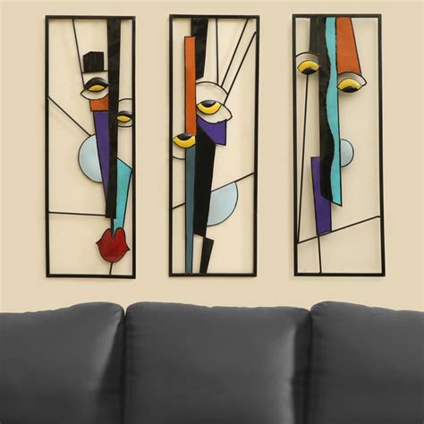 Buy VEDAS Mystical India Akina Set of 3 Metal Wall Accents from Vedas ...