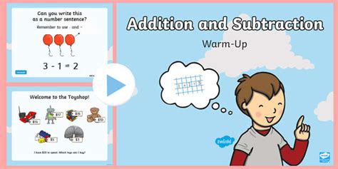 Year 1 Addition and Subtraction Warm-Up PowerPoint
