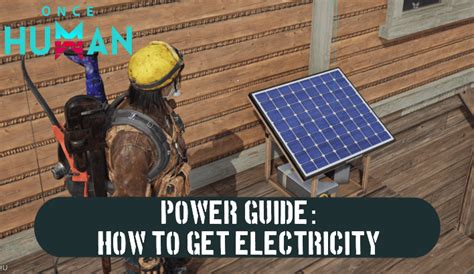 Image result for Once Humans Separate Power System