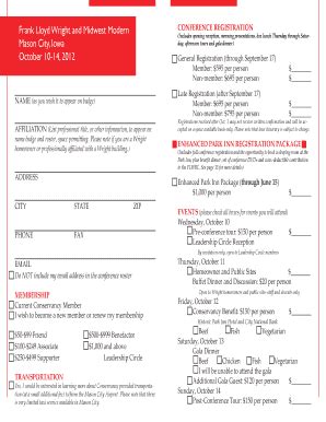 Fillable Online il-asla Frank Lloyd Wright and Midwest Modern ...