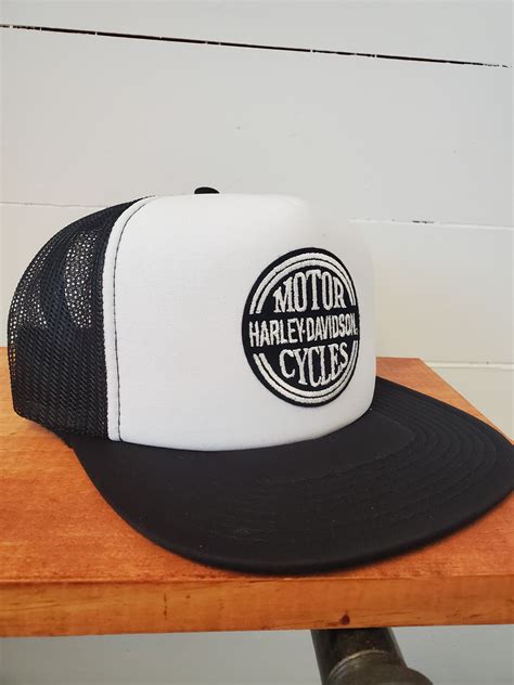 Buy Harley Davidson Motorcycle Trucker Hat with Mesh Back Online at ...