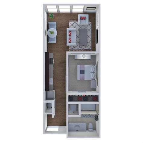 One Bedroom Apartment Floor Plan: A Comprehensive Guide To Features ...