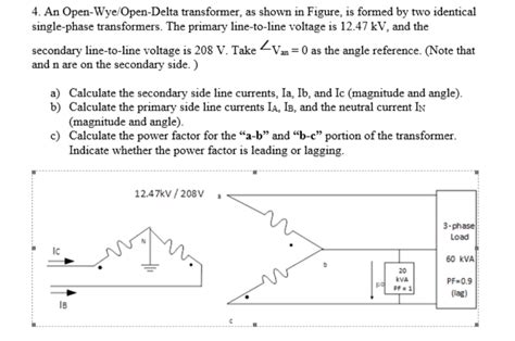 Open Delta Open Wye Transformer Connection 的图像结果