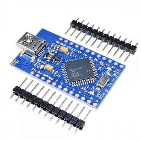 5V Pro Mini USB 16M Unsoldered Mini Leonardo Microcontroller ...