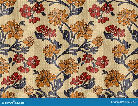 Vintage Upholstery Fabric Flowers at Delia Garibay blog