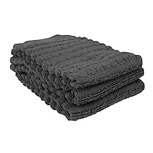 Buy Ritz Royale Collection Kitchen Dish Cloth Set, Graphite, 3-Piece ...