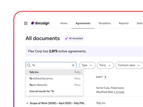 Image result for DocuSign Agreement