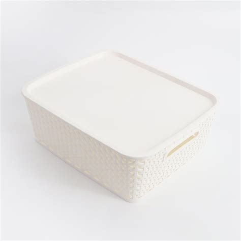 Buy Wilton Royal Storage Basket with Lid from Home Centre at just INR 449.0