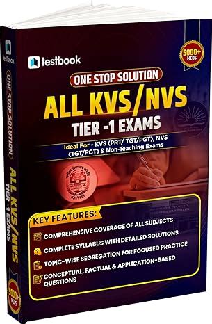 KVS Tier -1 One Stop Solution for ALL KVS / NVS Tier-1 Exams In English ...