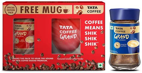 Tata Coffee Grand Premium Instant Granule Coffee | Special Edition ...
