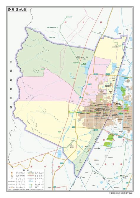 银川西夏区初中学区划分片区（地图版）- 银川本地宝