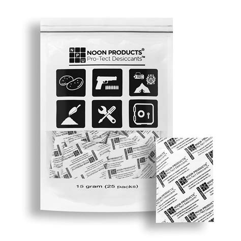 Buy 15 Gram Silica Gel DESICCANTS (Pack of 25) - Perfect for Lab Use ...