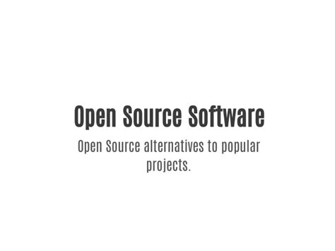 Image result for Best Presentation Open Source Software