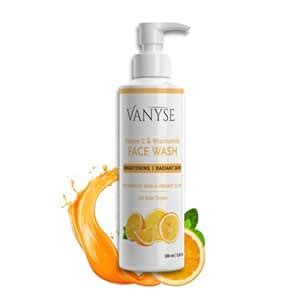Vanyse Vitamin C & Niacinamide Face Wash | Skin Brightening & Radiance ...