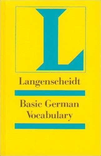 Buy Basic German Vocabulary (Langenscheidt Reference S.) Book Online at ...