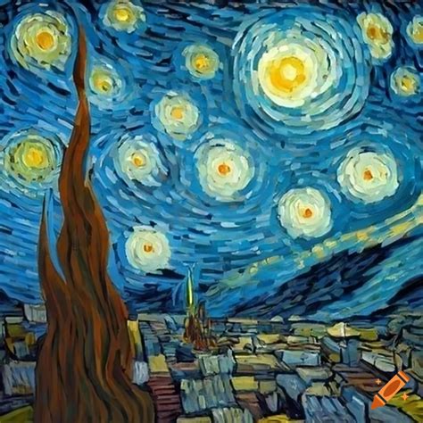 Van Gogh The Starry Night Van Gogh Oil Painting