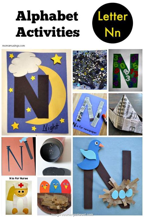 Letter N Craft Ideas at Amy Tobin blog