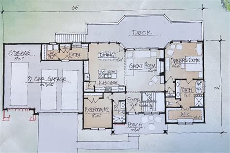 Lakefront Home Floor Plans