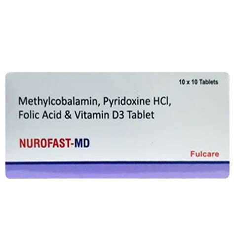Buy Nurofast-MD Dispersible Tablet 10's online | Uses, Side Effects ...