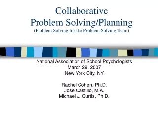 Image result for Ross Greene Collaborative Problem Solving