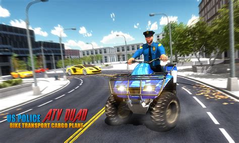 US Police ATV Quad Bike Plane Transport Game - App on Amazon Appstore