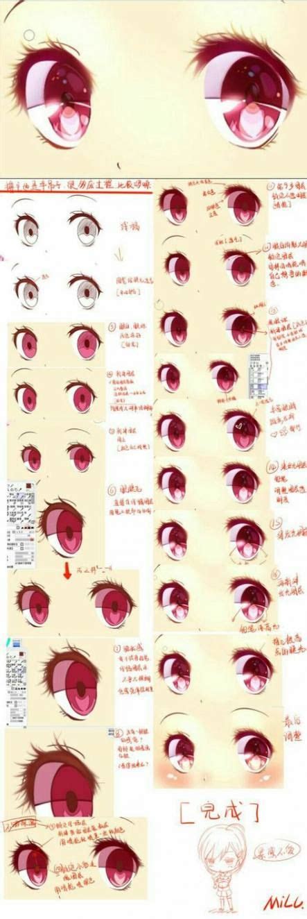 Anime Eye Shading Tutorial 的图像结果