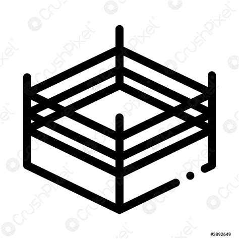 Boxing Ring Top View 的图像结果
