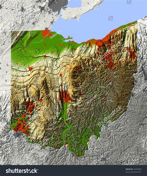 Elevation Map Akron Ohio