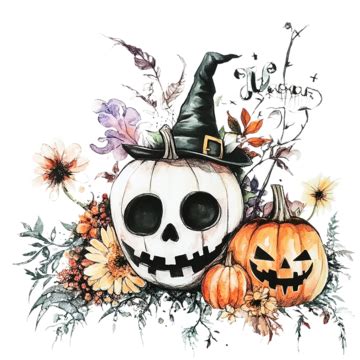 Cute Halloween On White Background, Halloween, Celebration, Transparent ...