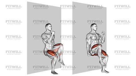 March Sit (wall): Exercise Guide, Techniques, Benefits, How to, Muscles Worked, Tips & Tricks ...