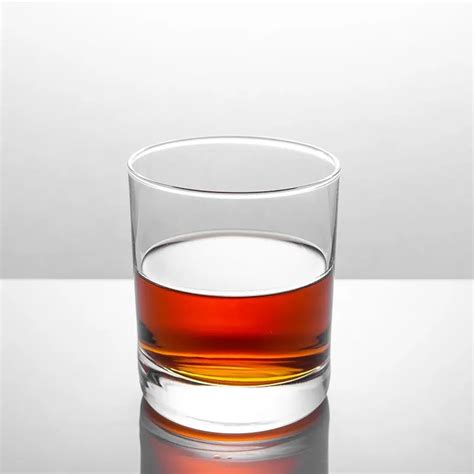 Modern Whiskey Glass Combo Clear Crystal | Set of 6 | 3 x 3 inches | 2 ...