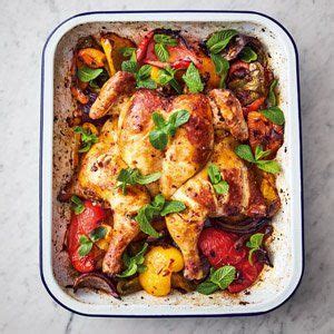 Jamie Oliver?s 5 ingredient harissa chicken traybake  