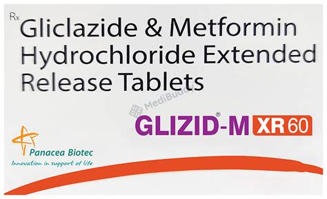 Glizid-M XR 60 Tablet: Price, Uses, Side Effects & How to Use - MediBuddy