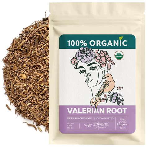 Amazon.com : Organic Valerian Root Tea (4oz.) - Te De Valeriana ...