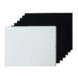 Pureburg 1 Pack Air Purifier True HEPA Air Filter and 6 Carbon Filters ...