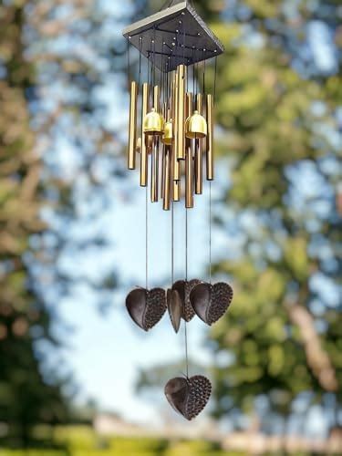Paradigm Pictures Home Decoration Items Wind Chimes for Home (Golden ...