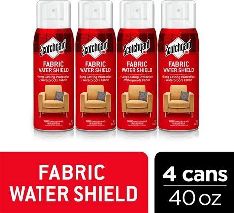 Buy Scotchgard Fabric Water Shield, 40 Ounces (Four, 10 Ounce Cans ...
